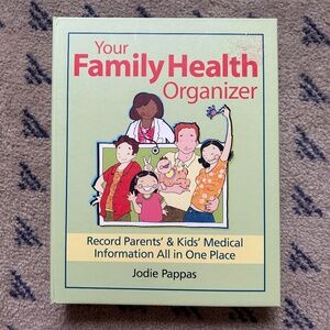 Family Health Organizer Book